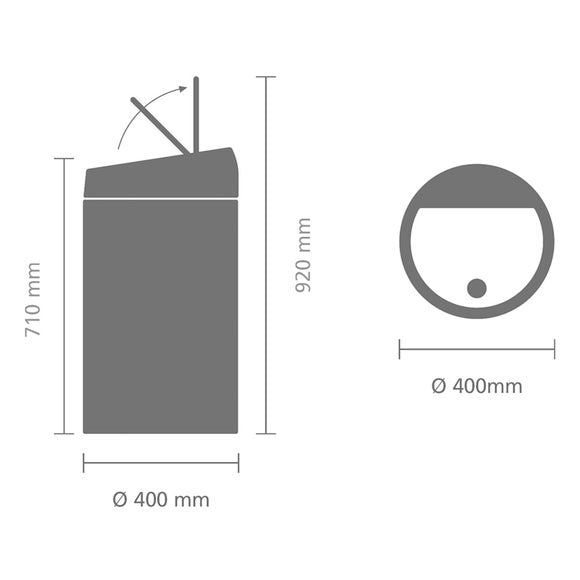 Brabantia 60L Touch Bin, product image 11