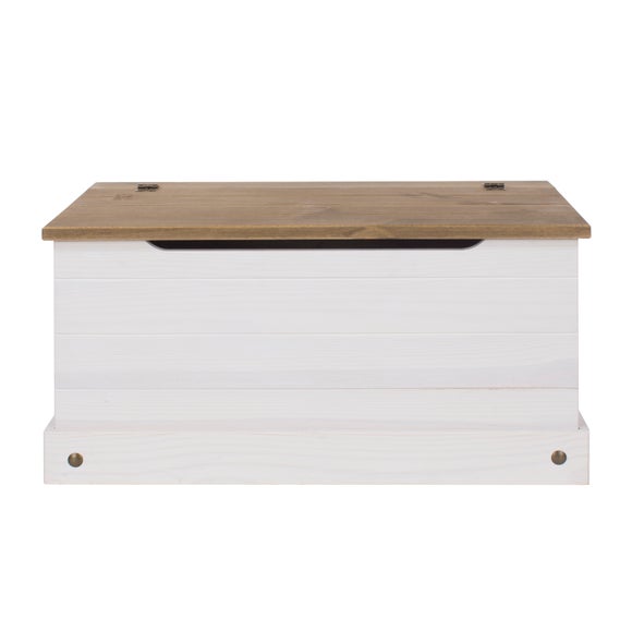 Corona Storage Trunk, White
