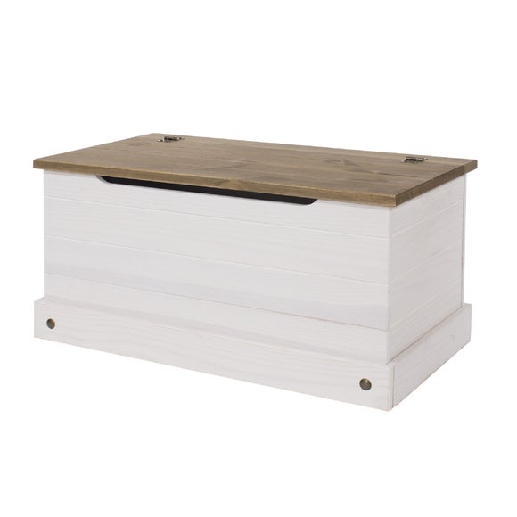 Corona Storage Trunk, White