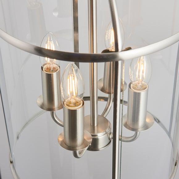 Vogue Lambeth 4 Light Glass Pendant Light, product image 13