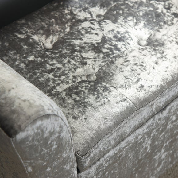 Verona Crushed Velvet Ottoman Window Seat, product image 16