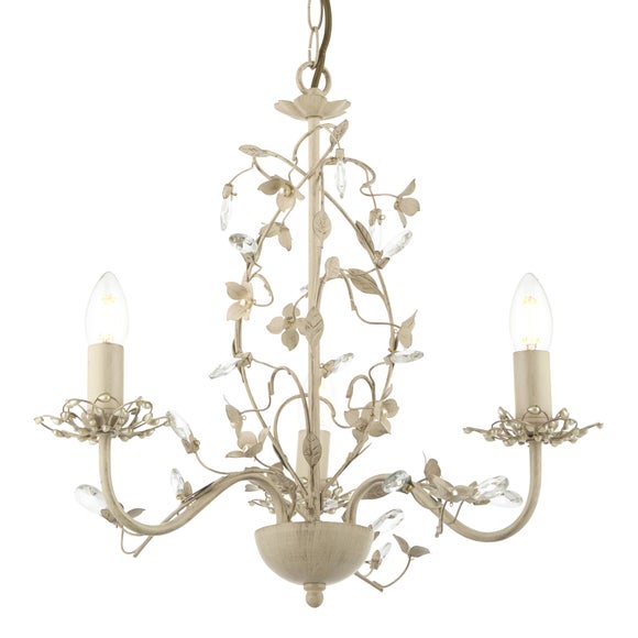 Vogue Olive 3 Light Chandelier