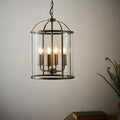 Vogue Lambeth 4 Light Glass Pendant Light, product image 1