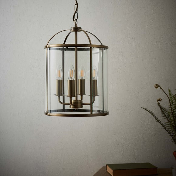 Vogue Lambeth 4 Light Glass Pendant Light, product image 2