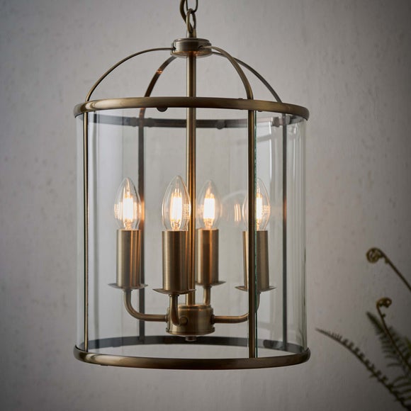 Vogue Lambeth 4 Light Glass Pendant Light, product image 3
