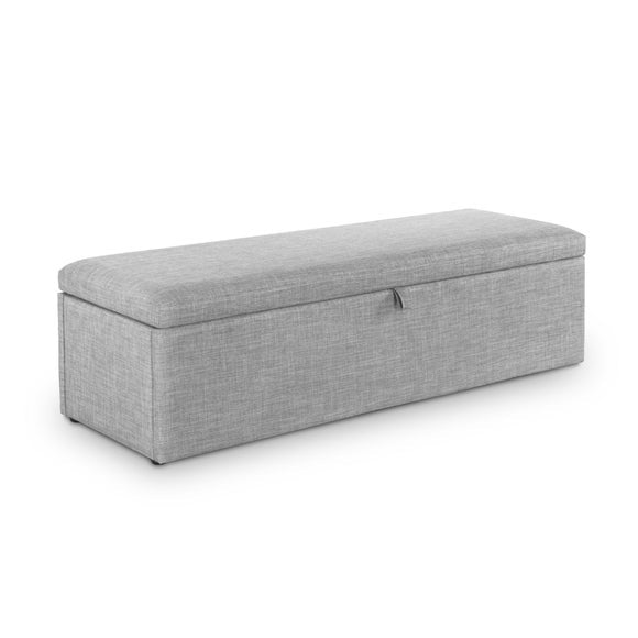 Sorrento Linen Ottoman, product image 3