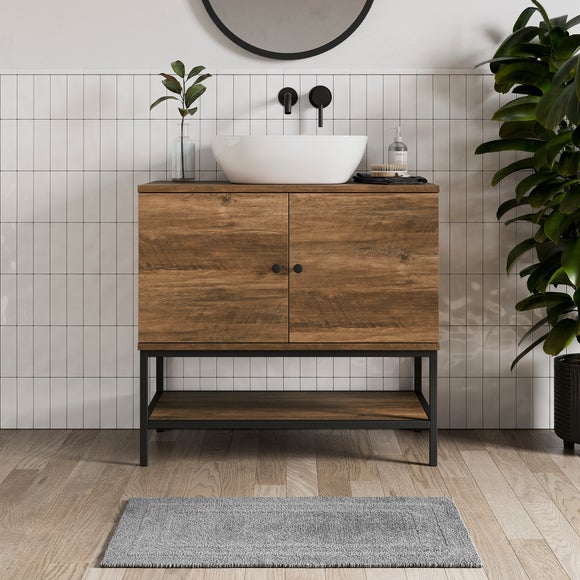 Fulton Vanity Unit, Pine Effect