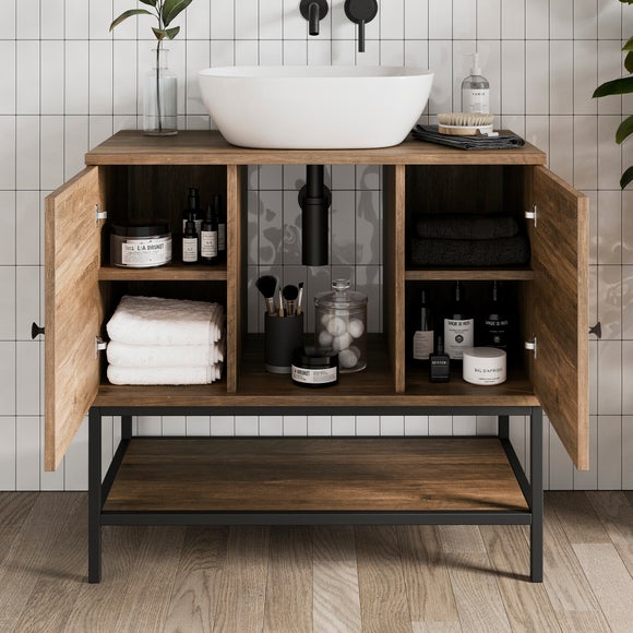 Fulton Vanity Unit, Pine Effect