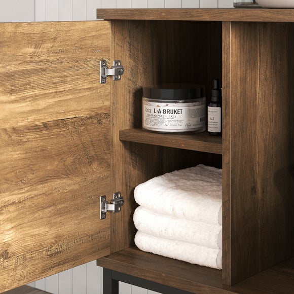 Fulton Vanity Unit, Pine Effect