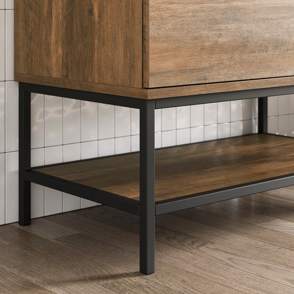 Fulton Vanity Unit, Pine Effect