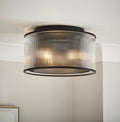 Kruze Glass Flush Ceiling Light, product image 1