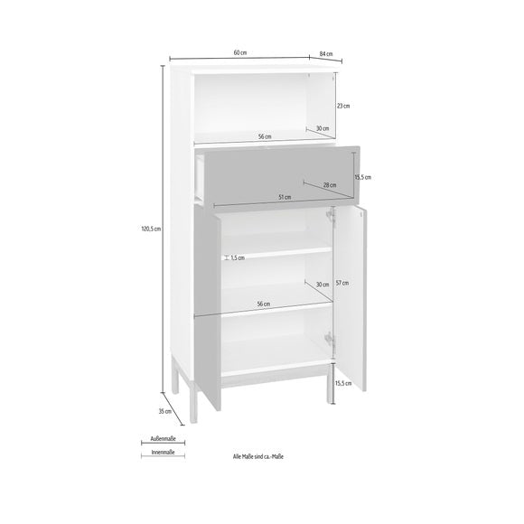 Odell Bathroom Storage Unit