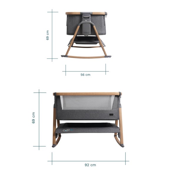 Tutti Bambini CoZee Air Bedside Crib, product image 9