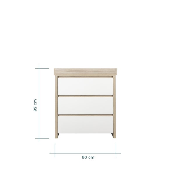 Tutti Bambini Modena 3 Drawer Changing Unit, product image 7