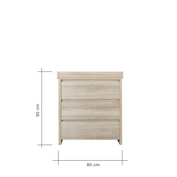 Tutti Bambini Modena 3 Drawer Changing Unit, product image 13