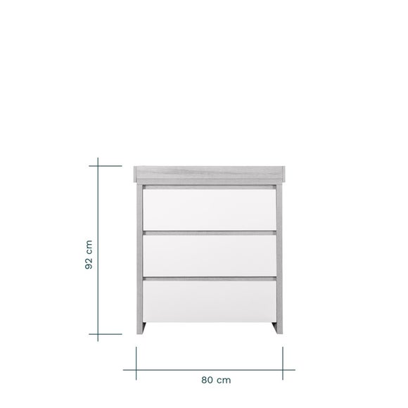 Tutti Bambini Modena 3 Drawer Changing Unit, product image 20