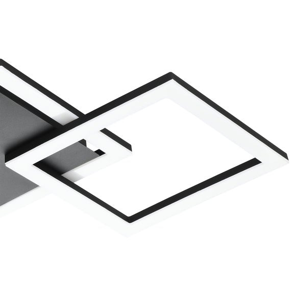 EGLO Paranday-Z Diamonds Large Flush Ceiling Light