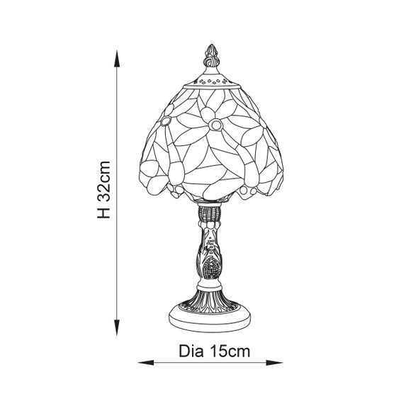 Vogue Coral Traditional Table Lamp