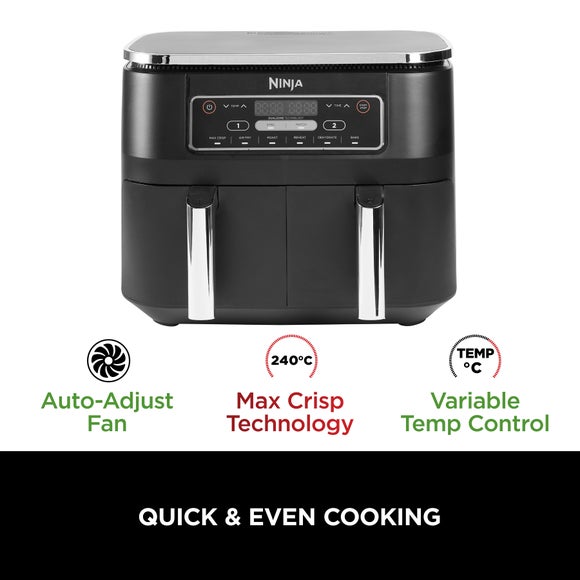 Ninja Foodi Dual Zone 7.6 Litre Air Fryer