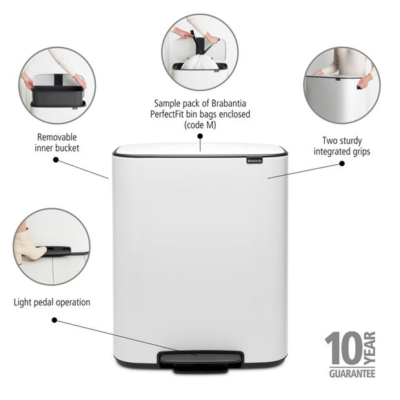 Brabantia Bo 60L Pedal Bin, product image 16