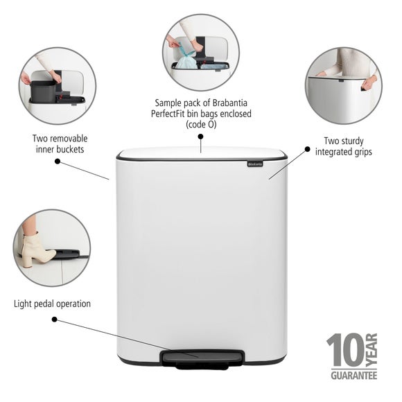 Brabantia Bo 60L Pedal Bin, product image 24