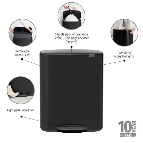 Brabantia Bo 60L Pedal Bin, product image 9