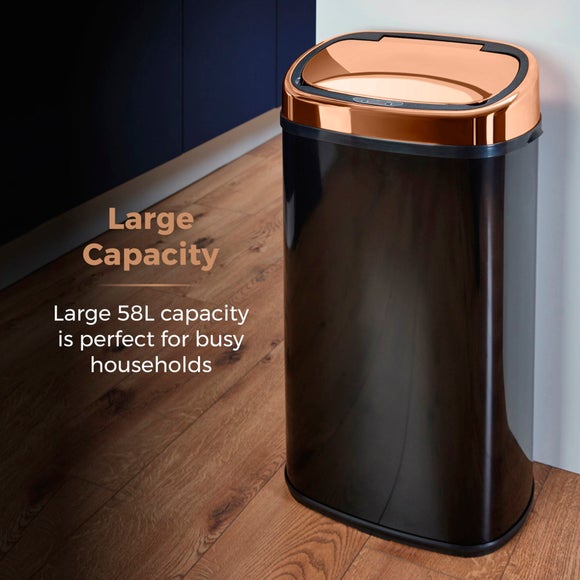 Tower 58L Square Sensor Bin, product image 13