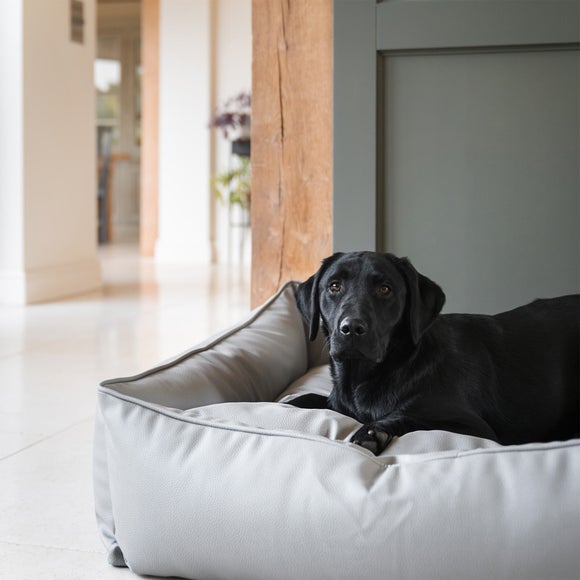 Lords and Labradors Rhino Leather Box Dog Bed, product image 5