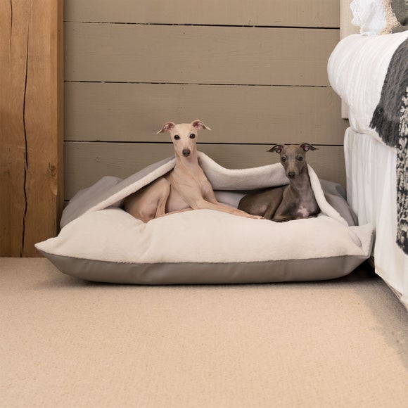 Lords and Labradors Rhino Leather Sleepy Burrow Dog Bed, product image 52