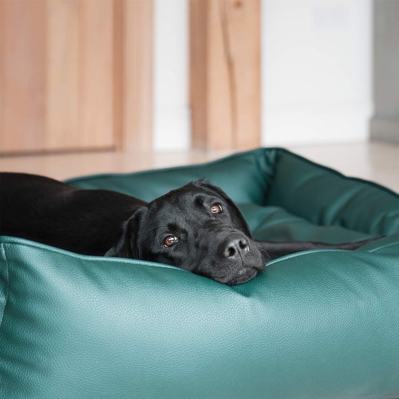 Lords and Labradors Rhino Leather Box Dog Bed, product image 30