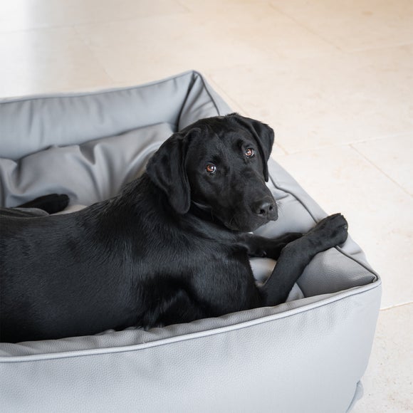 Lords and Labradors Rhino Leather Box Dog Bed, product image 15