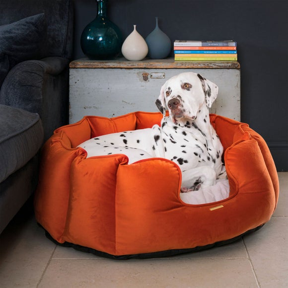 Lords and Labradors Velvet High Wall Dog Bed, product image 4