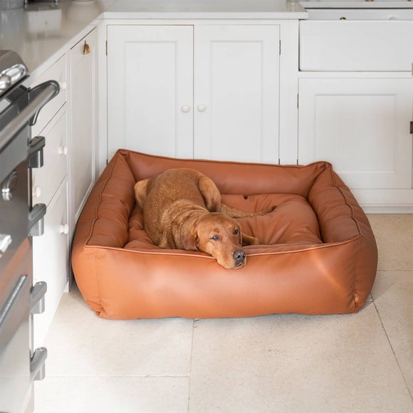 Lords and Labradors Rhino Leather Box Dog Bed, product image 20