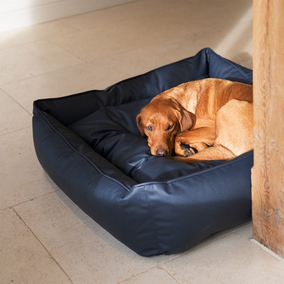 Lords and Labradors Rhino Leather Box Dog Bed, product image 1