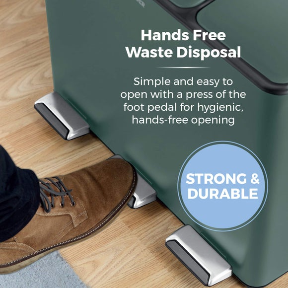Tower 45L Recycling Pedal Bin, product image 12