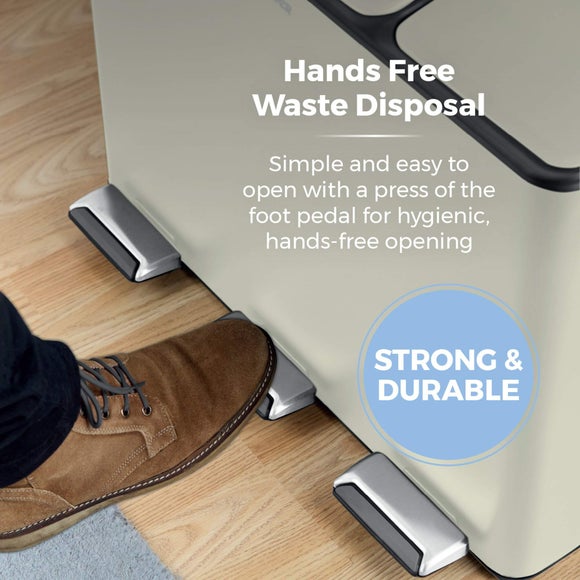 Tower 45L Recycling Pedal Bin, product image 28