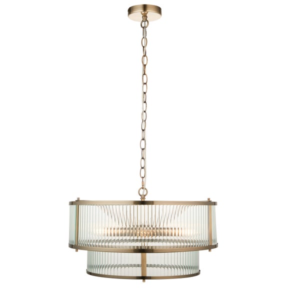 Vogue Hadley Modern 5 Light Adjustable Chandelier