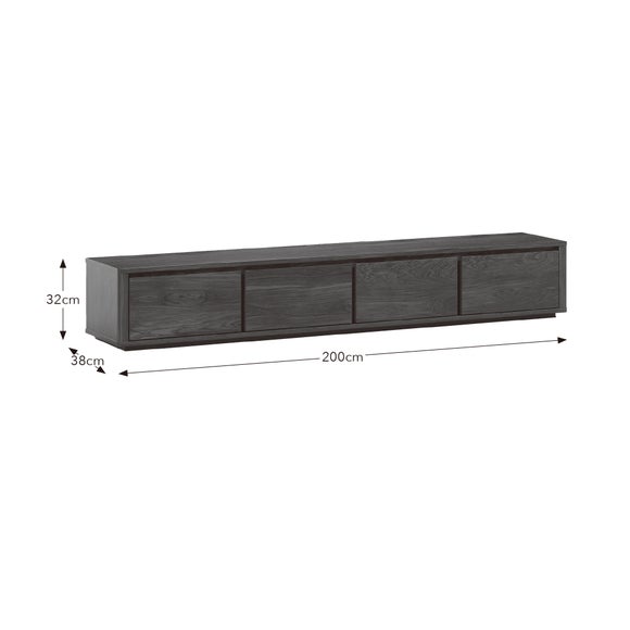 Malik Low Super Wide TV Unit for TVs up to 85", product image 7