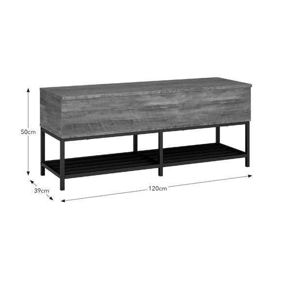 Fulton Deep Storage Bench