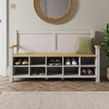 10 Shelf Olney Monk Bench