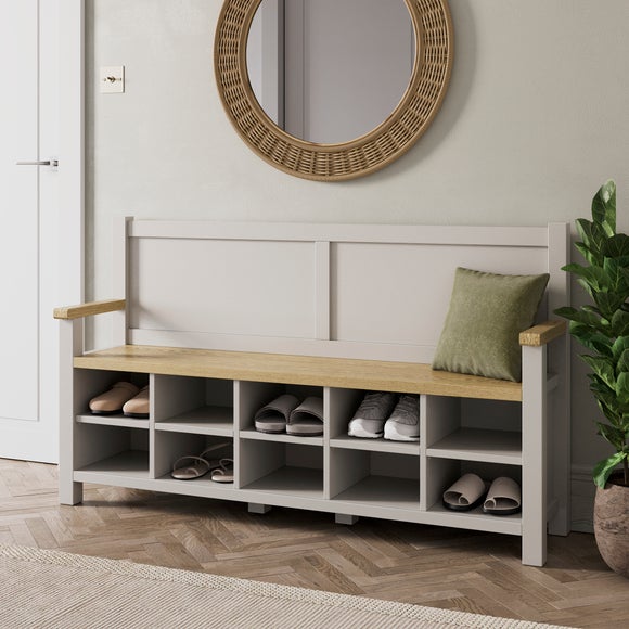 10 Shelf Olney Monk Bench