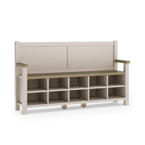 10 Shelf Olney Monk Bench