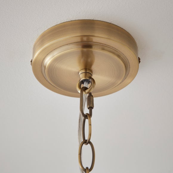 Crus Beaded Diffuser Adjustable Pendant Light