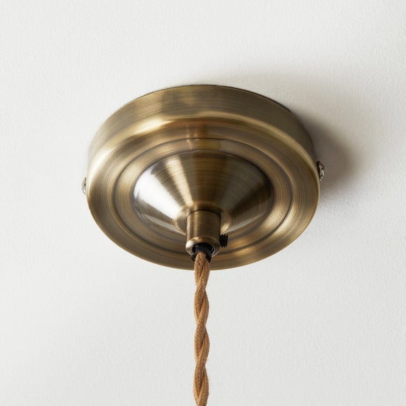 Dione Adjustable Rattan Pendant Light