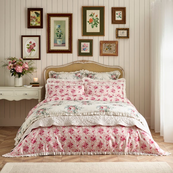 Dorma Archive Willowmere 100% Cotton Sateen Bedspread, product image 1