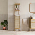 Arden Bamboo Tallboy Storage Unit