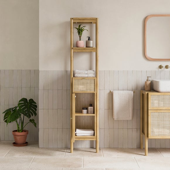Arden Bamboo Tallboy Storage Unit