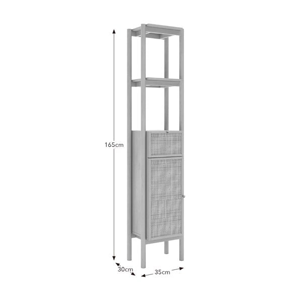 Arden Bamboo Tallboy Storage Unit