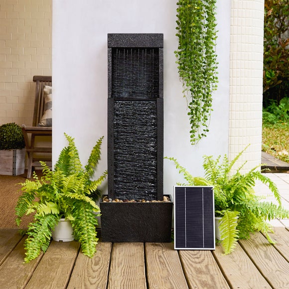 Teamson Height Textured Waterfall Water Feature