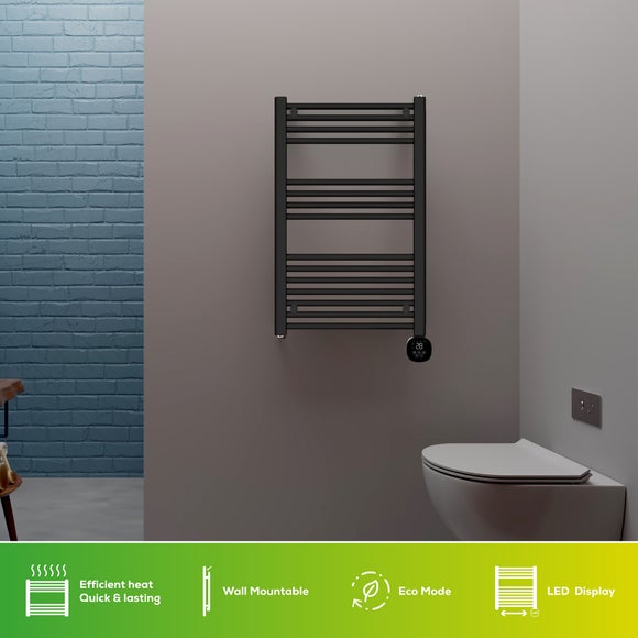 500W Smart Heated Towel Rail, product image 9
